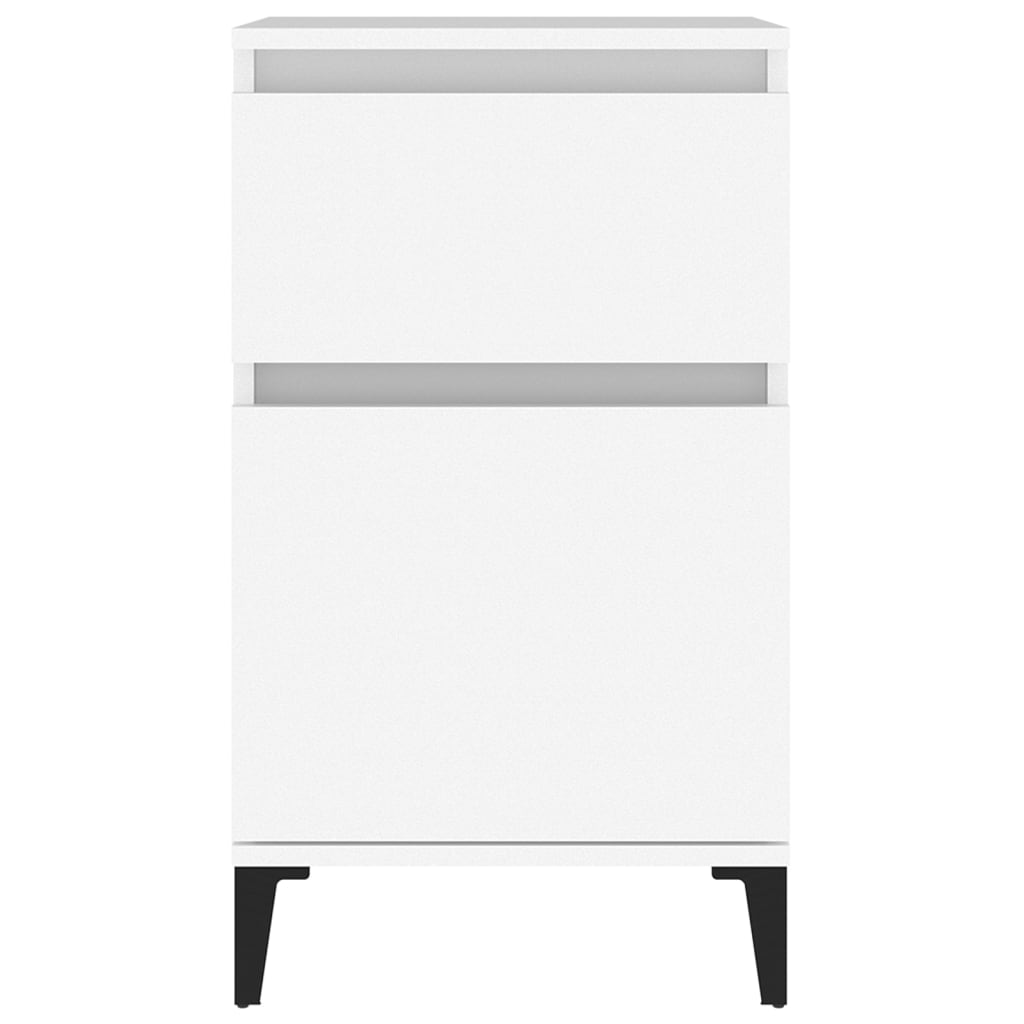 Comodini 2pz Bianchi 40x35x70 cm - Image 6