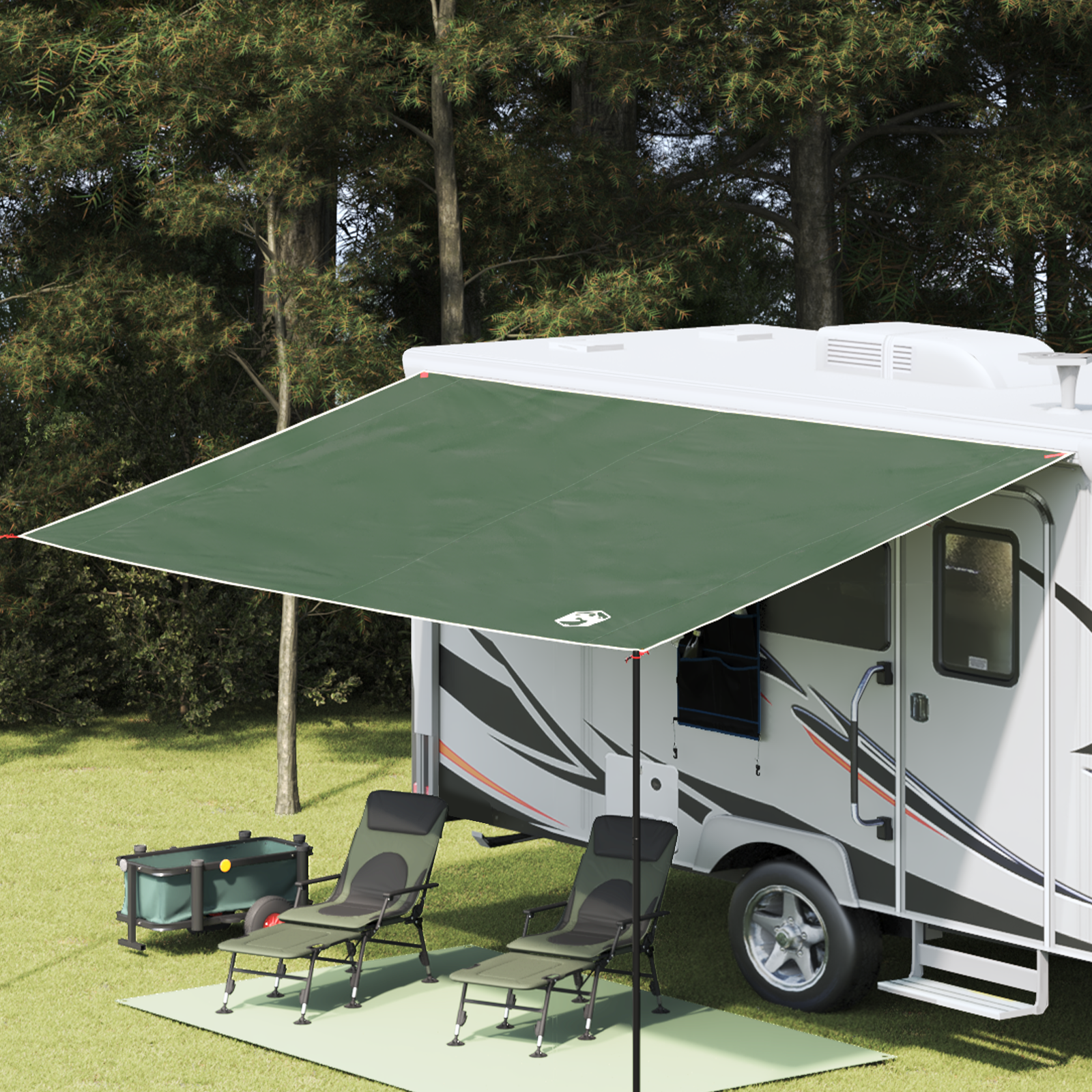 Tarp Resistente All'acqua Verde