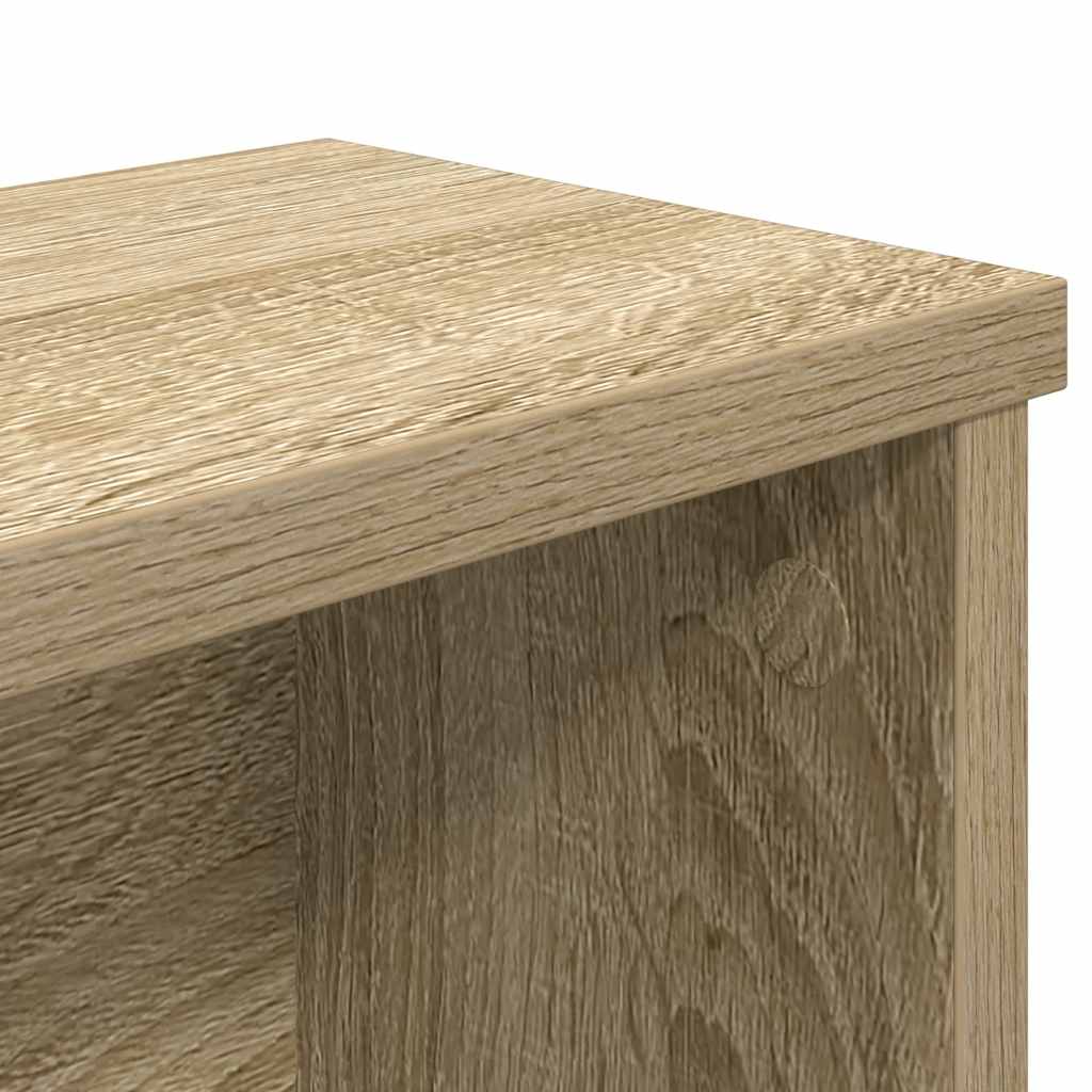 Scaffale Da Cucina Impilabile Rovere Sonoma 50x15x16 cm - Image 6