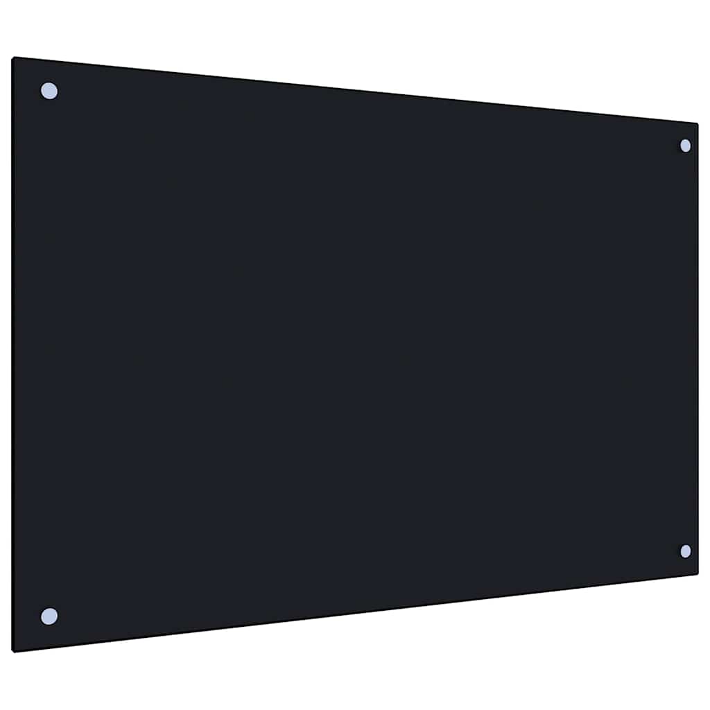 Paraschizzi Per Cucina Nero 90x60 Cm In Vetro Temperato - Image 5
