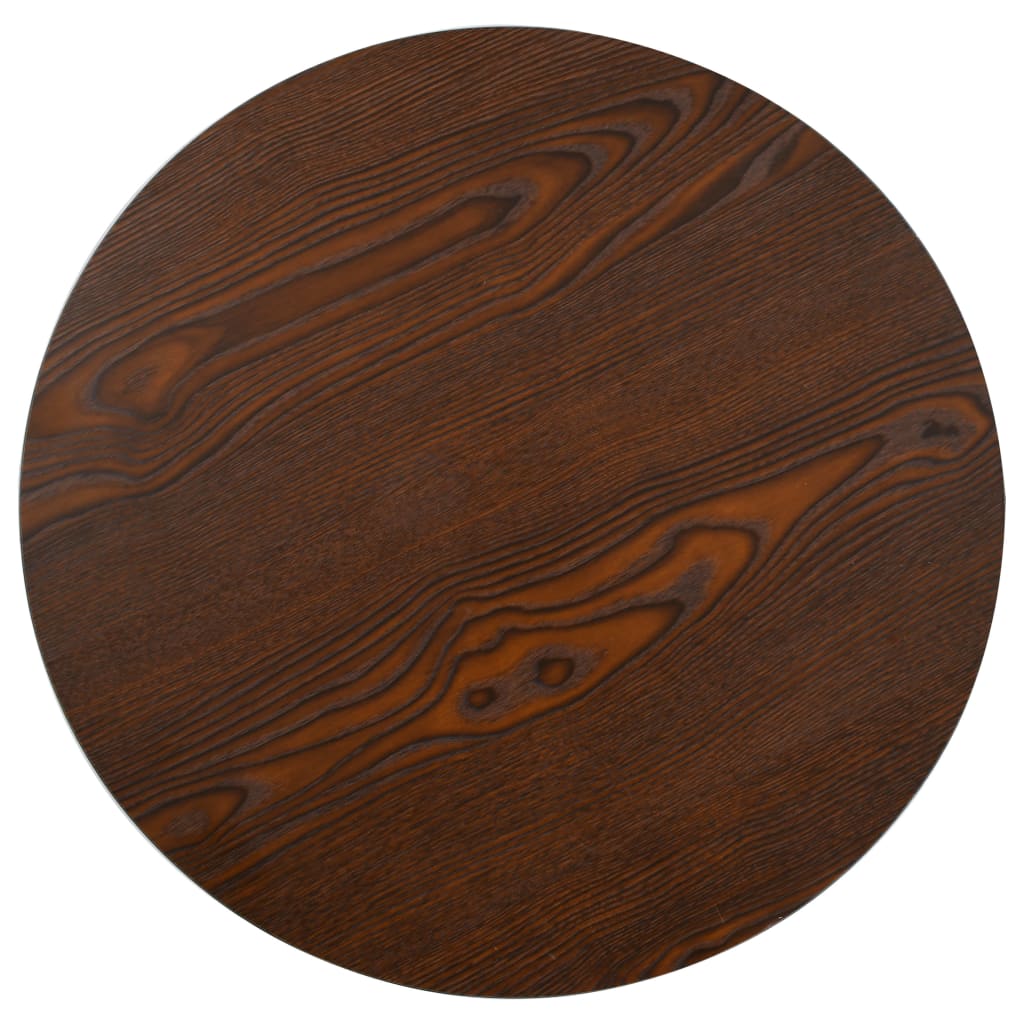 Tavolo Da Bistrot Marrone Scuro 60 Cm In Mdf