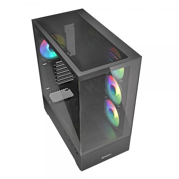Sharkoon Case Ak6 Rgb Black Atx - Image 3