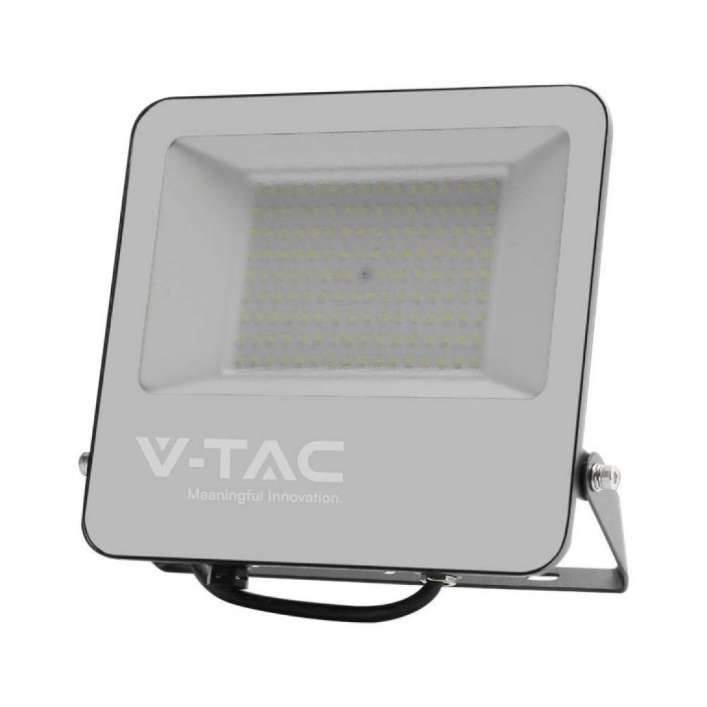 100w Led Floodlight Black Body 6500k Super Bright 185lm/w