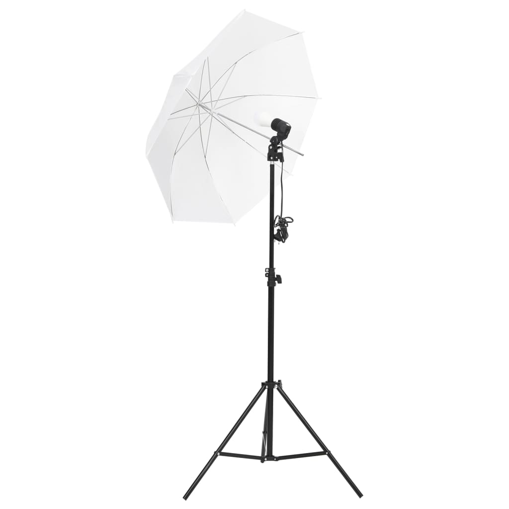 Kit Per Studio Fotografico Con Set Luci, Fondale E Riflettore