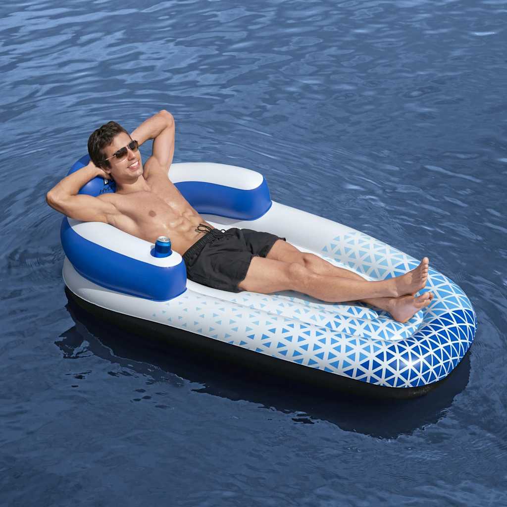 Bestway Lettino Galleggiante Hydro Force 183x97 Cm Blu