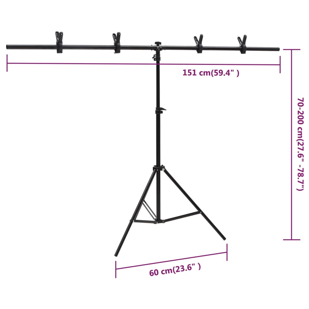 Kit Per Studio Fotografico Con Set Di Luci E Fondale - Image 6