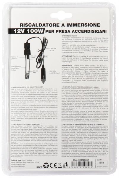 Riscaldatore A Immersione 12v Per Auto - Image 4