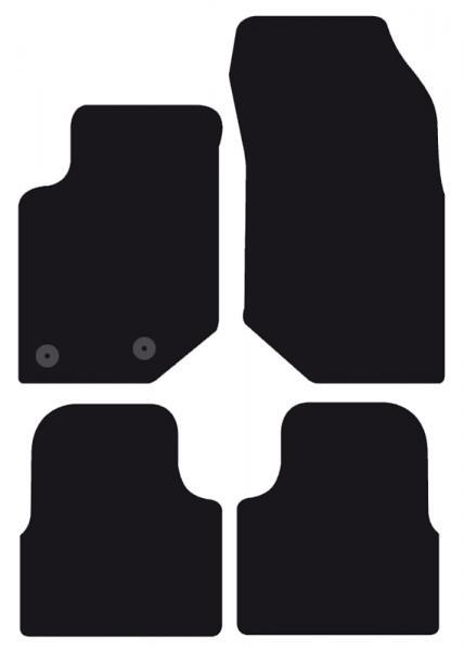 Tappeti Moquette Tailor Peugeot 2008 19> (no Ibrida Ed Elettrica)