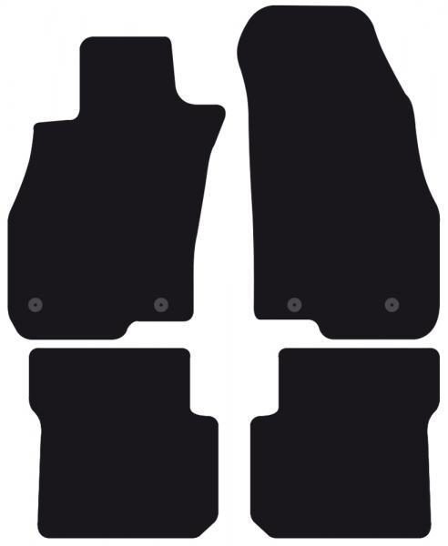 Tappeti Moquette Tailor Alfa Romeo Mito 08>13