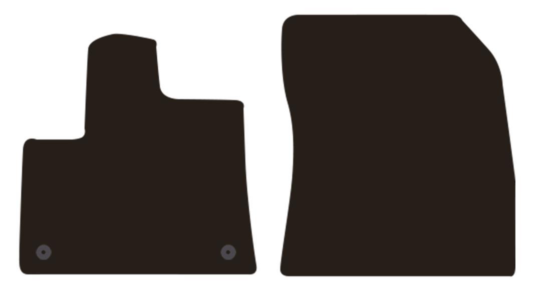 Tappeti Moquette Tailor Citroen Berlingo Van 18> - Fiat Doblò Van 22> - Opel Combo E Van 18> - Peugeot Partner Van 18> 5 Posti - Toyota Proace City V