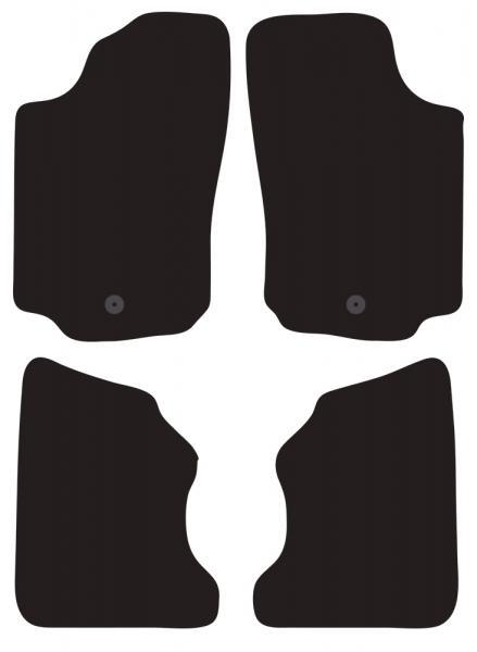 Tappeti Moquette Tailor Opel Combo C Tour 5p. 01>11