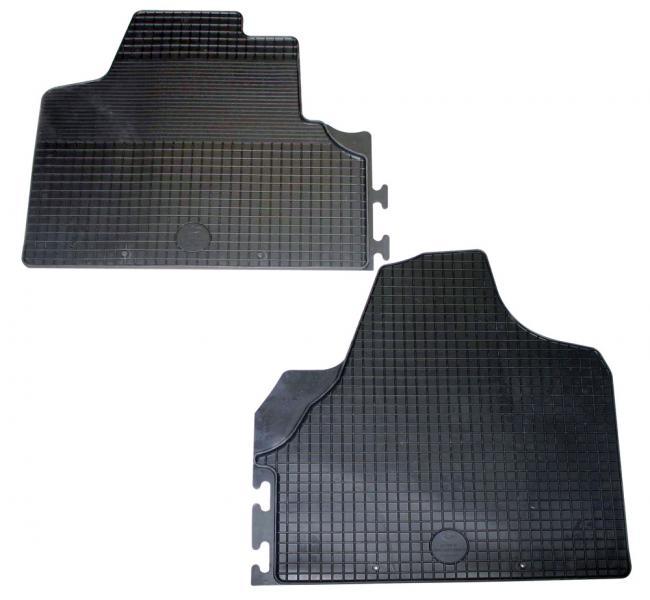 Tappeti Gomma Anteriori Citroen Jumpy 07>16 - Fiat Scudo 07>16 - Peugeot Expert 07>16
