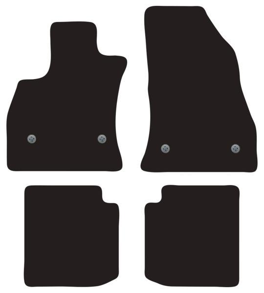 Tappeti Moquette Tailor Fiat 500l 12>17 - 500l Living 13>