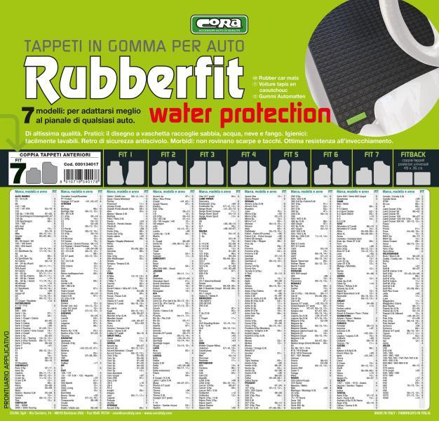 Tappeti Gomma Anteriori Rubberfit Fit7 - Image 3