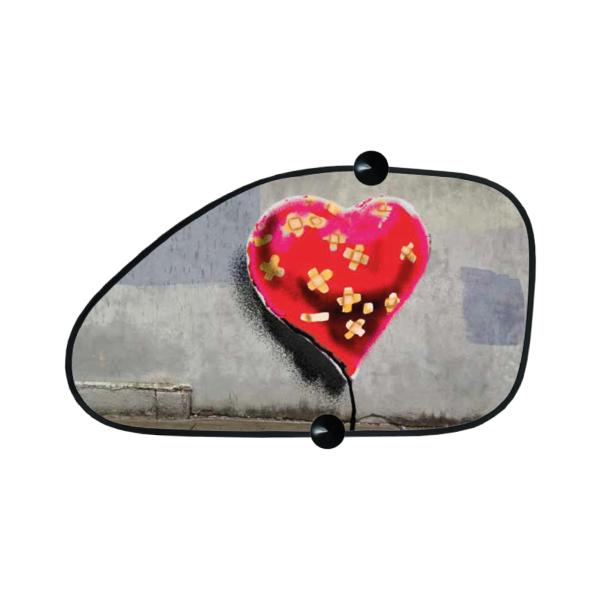 Tendina Parasole Laterale Sagomata Sinistra 68x38 cm