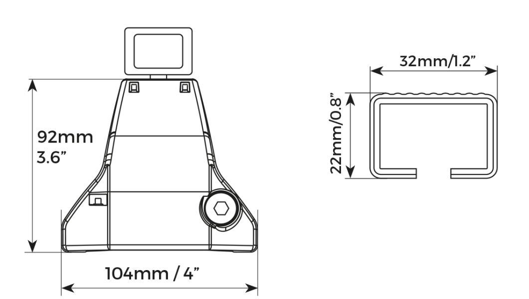 Barre Portatutto Con Piedi Silverline Acciaio L - Image 3