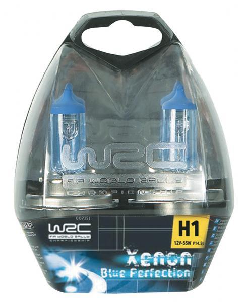 Wrc 7351 Coppia Lampadine Xenon Blue Perfection H1 55w