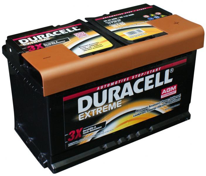 Batteria Auto Extreme Agm 12v 80ah 800a dx