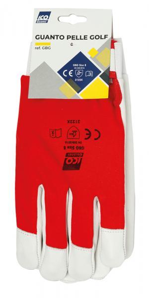 Coppia Guanti Pelle Golf Taglia L/8