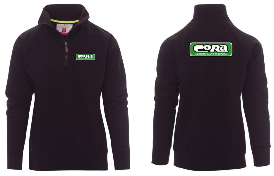 Felpa Donna Nera Taglia S