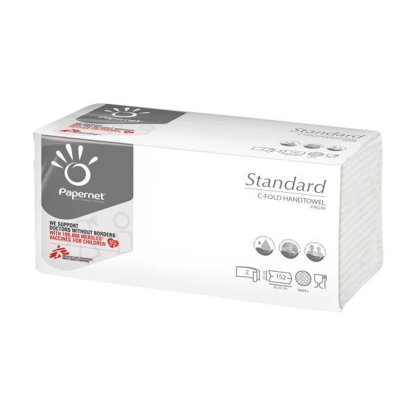 Cart. 20 Conf. Da 152 Asciugamani Pura Cellulosa Piegati A C