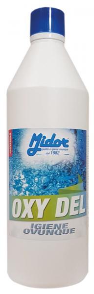 Conf. 9 Pz Oxy Del Igienizzante 1 kg