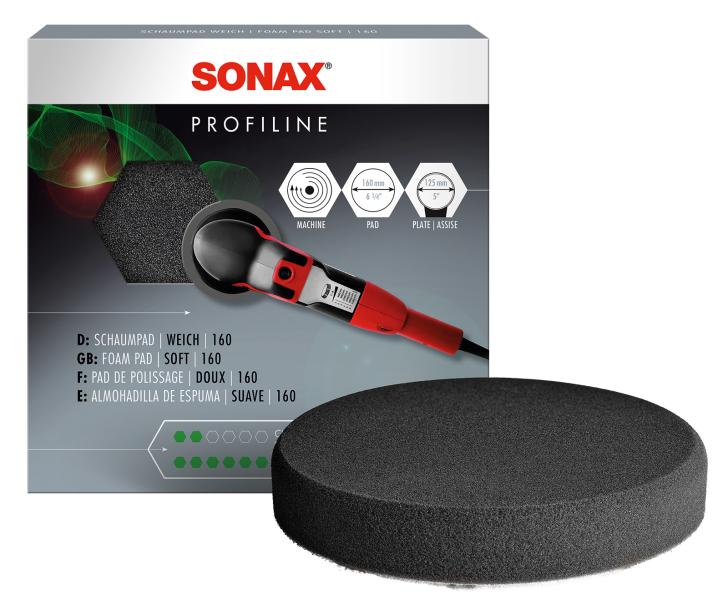 Tampone In Spugna Soft Per Lucidatrice Rotativa Ø 160 mm