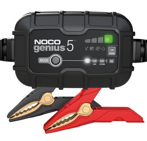Caricabatterie E Mantenitore Di Carica Genius 6/12v 5a