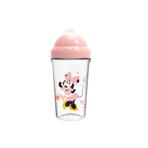 Bicchiere Con Cannuccia Flexi Minnie