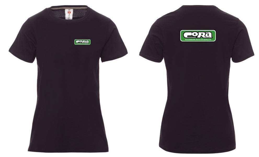 T-Shirt Donna Nera Taglia S