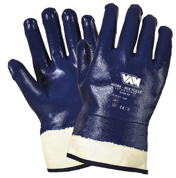 Coppia Guanti Work Mix Fully Spalmati Nbr Taglia Xxl