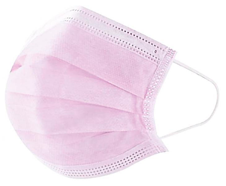 Conf. 30 Mascherine Bambino Rosa Usa E Getta