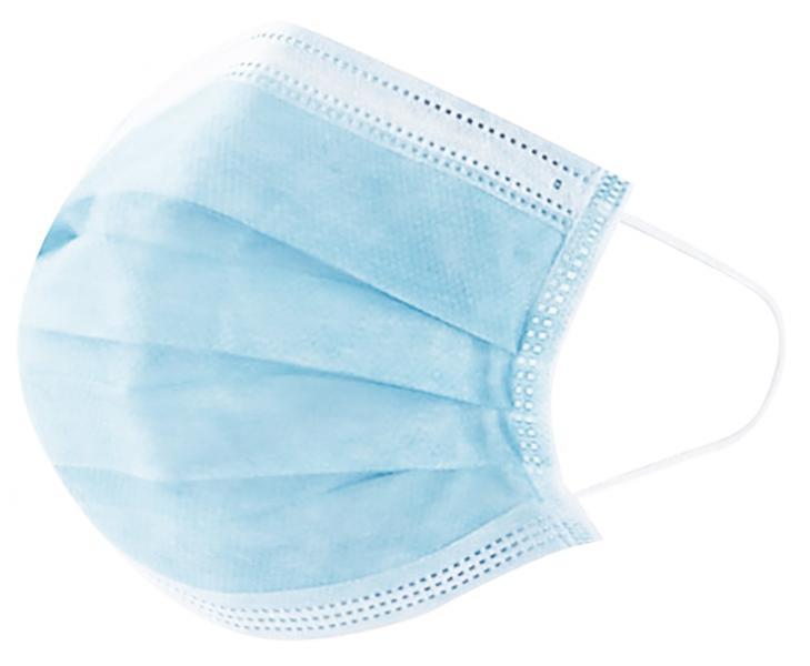 Conf. 30 Mascherine Bambino Azzurre Usa E Getta