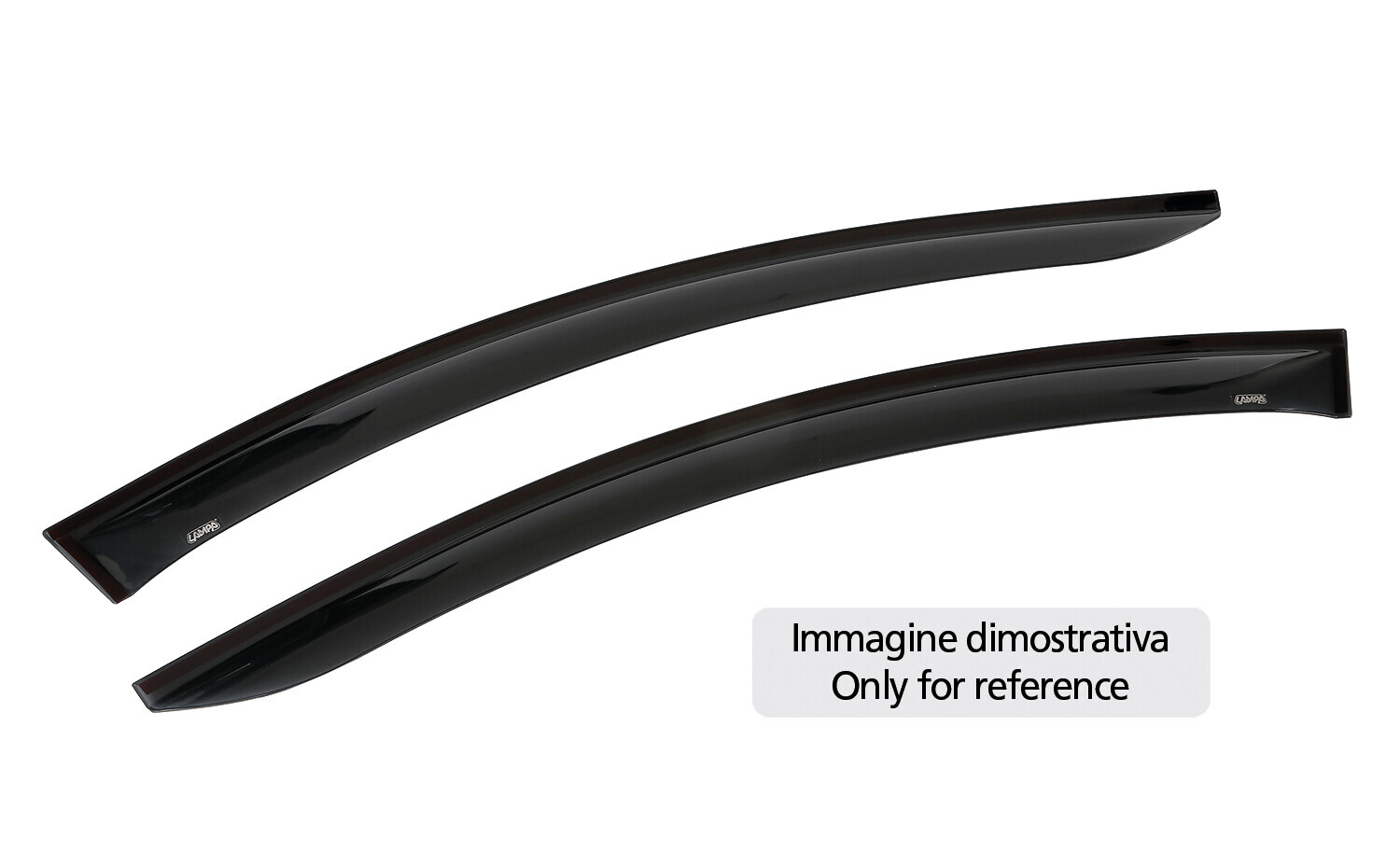 AiR-Plus, Deflettori Aria Adesivi Anteriori - Compatibile Per Citroen Berlingo Multispace (05/96>03/08)  - Citroen Berlingo Van (05/96>03/08)  - Peug