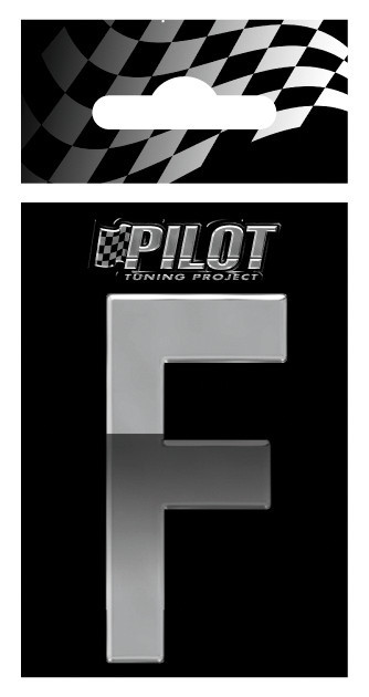 3d Letters TypE-5 (56 Mm) - F