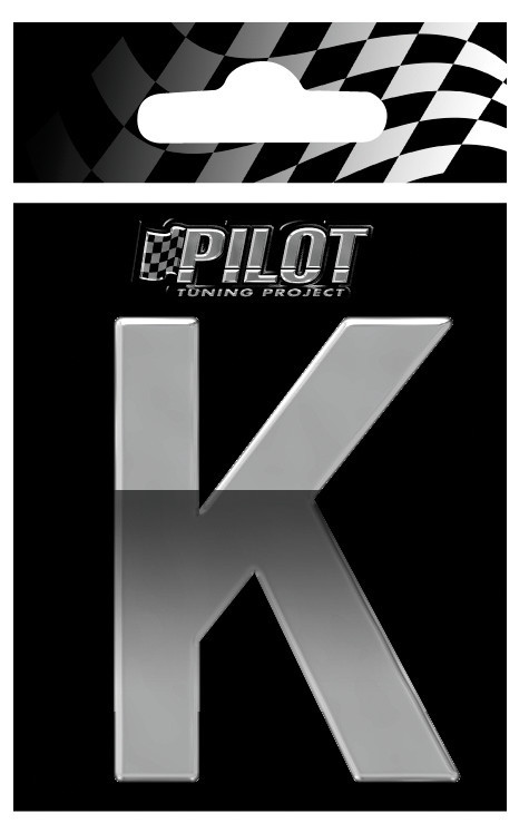 3d Letters TypE-4 (70 Mm) - K