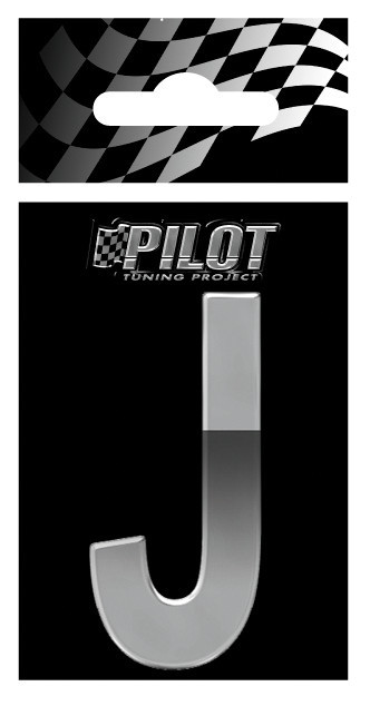 3d Letters TypE-5 (56 Mm) - J