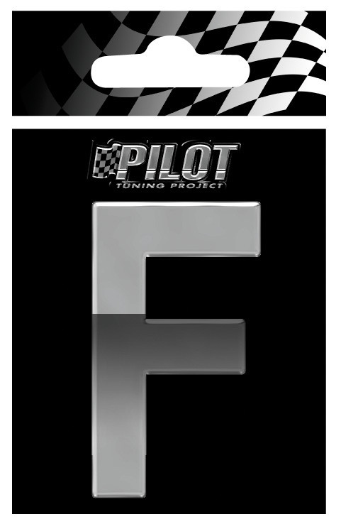 3d Letters TypE-4 (70 Mm) - F