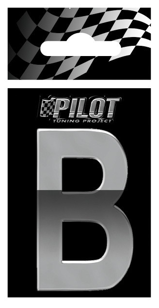 3d Letters TypE-5 (56 Mm) - B