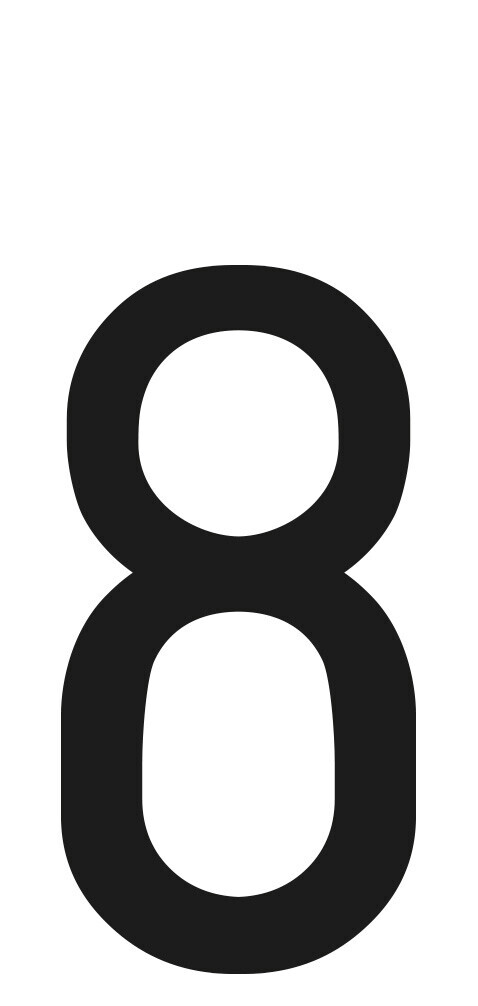 SpelL-It, Caratteri Alfanumerici Adesivi 60x30 Mm - 8