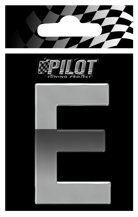 3d Letters TypE-4 (70 Mm) - E