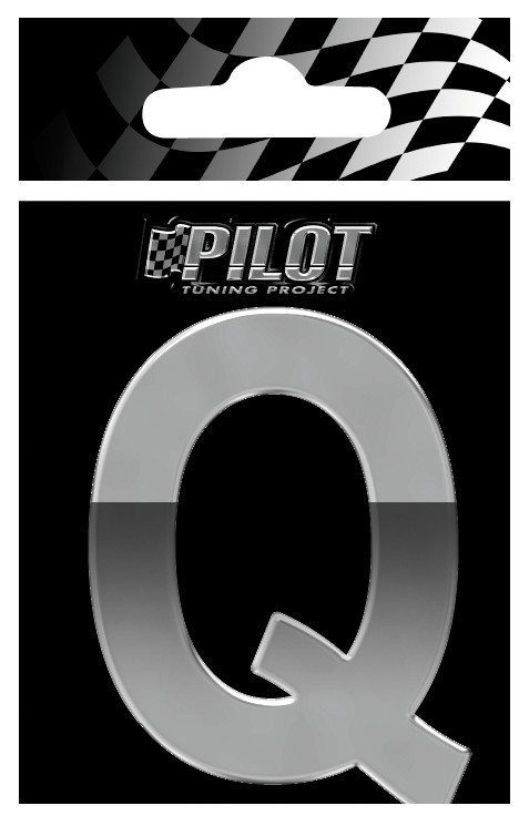 3d Letters TypE-4 (70 Mm) - Q