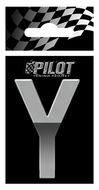 3d Letters TypE-5 (56 Mm) - Y