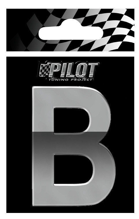 3d Letters TypE-4 (70 Mm) - B