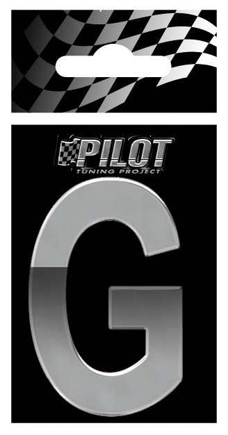 3d Letters TypE-5 (56 Mm) - G