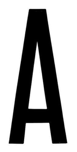 SpelL-It, Caratteri Alfanumerici Adesivi 80x35 Mm - A