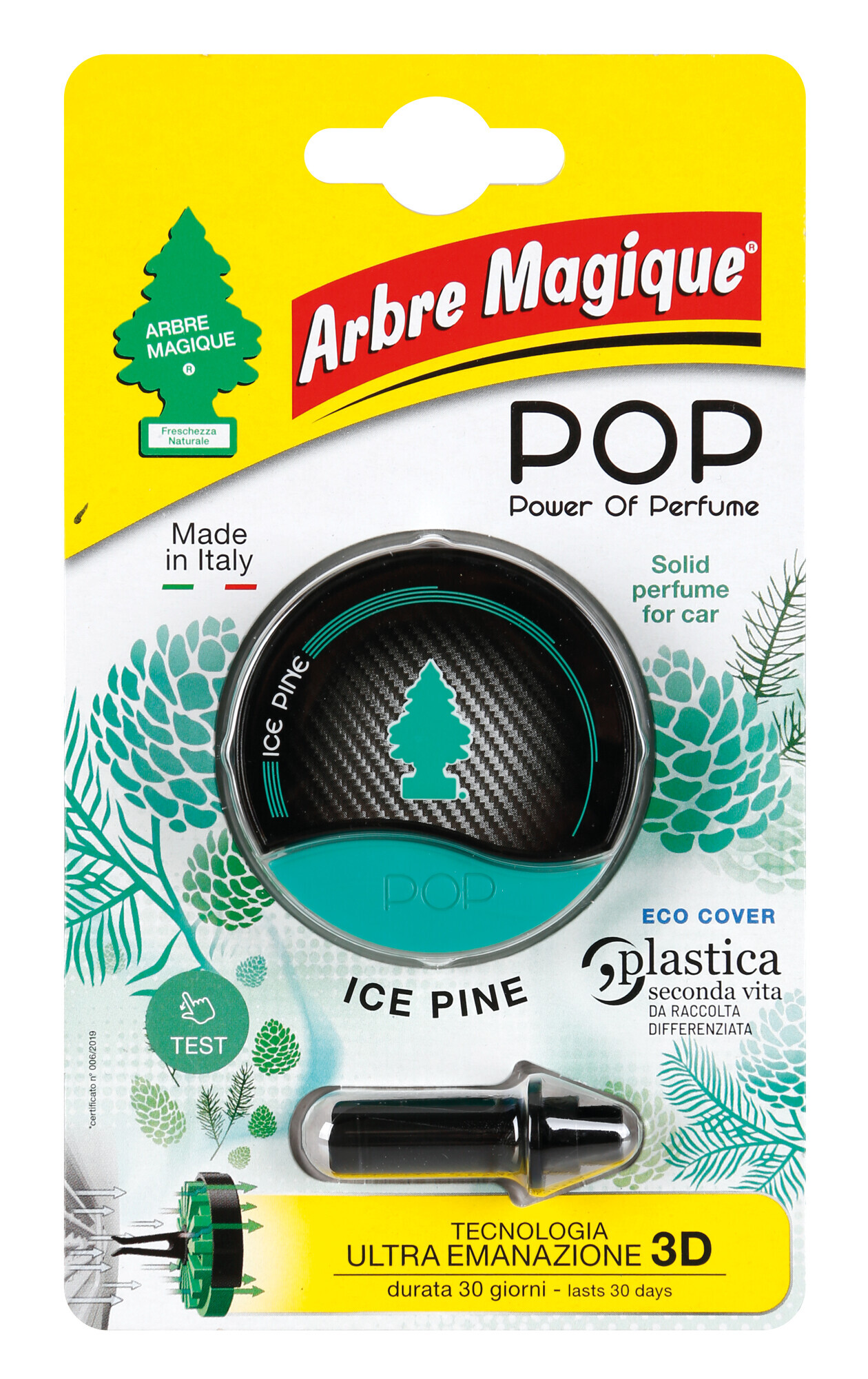 Arbre Magique Pop, Deodorante - Ice Pine