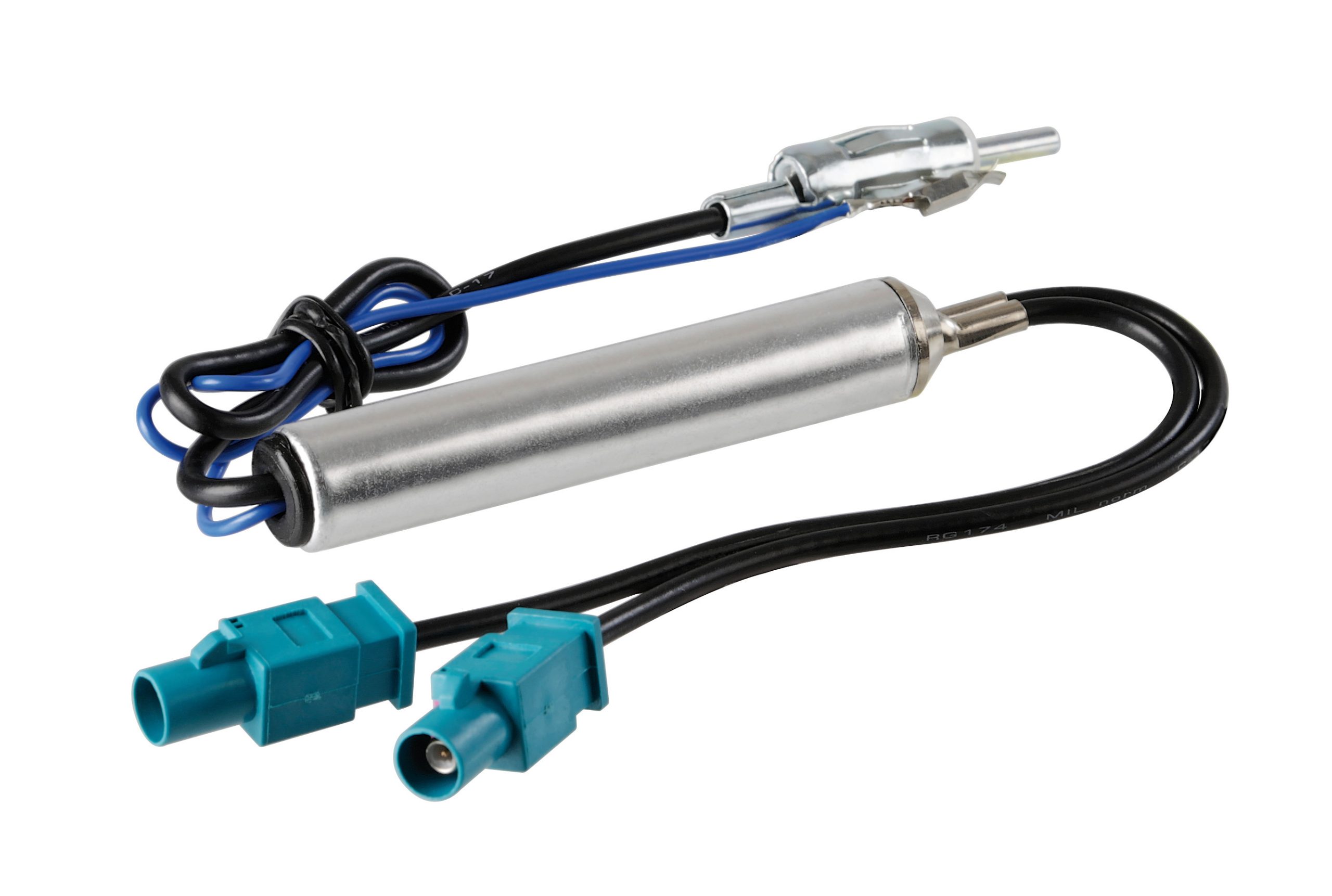 Adattatore Antenna Doppio Fakra Maschio>din Maschio - 36,5 cm