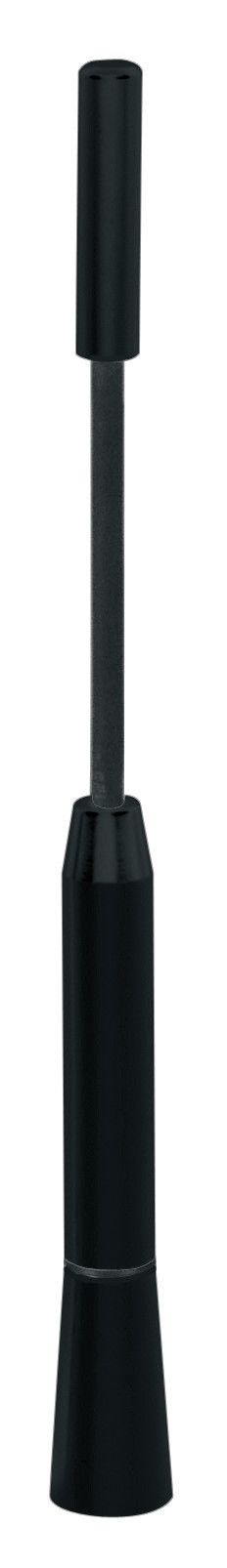AlU-Tech, Stelo Antenna - Ø 6 Mm - Nero