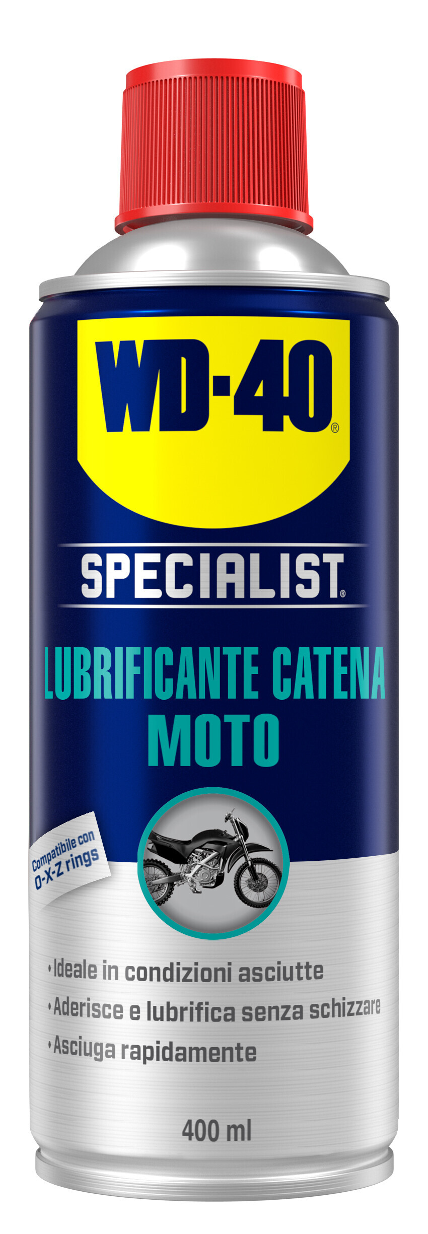 WD-40, Specialist - Lubrificante Catena Moto - 400 ml